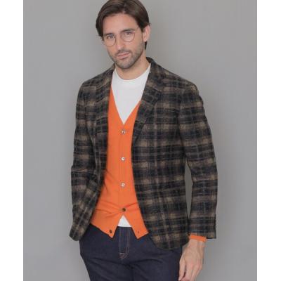 定価46000 MAKINTOSH LONDON ブラウン系テーラードジャケット 定価46000 MAKINTOSH LONDON ブラウン系テーラードジャケット