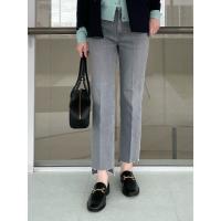 ジーンズ デニム デニムパンツ 裾段差テーパードデニムパンツ「手洗い可能」 レディース | ZOZOTOWN Yahoo!店