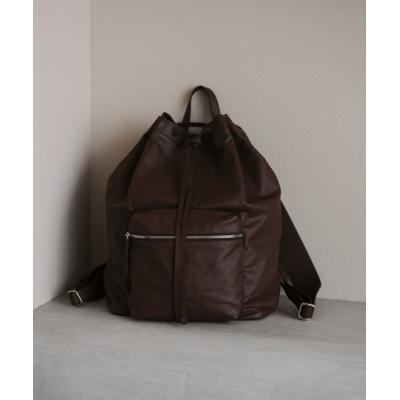 美品‼️ IACUCCI イアクッチ　リュック　バックパック　オールレザー 美品✨ イアクッチ IACUCCI リュック ソルベット キャンバス