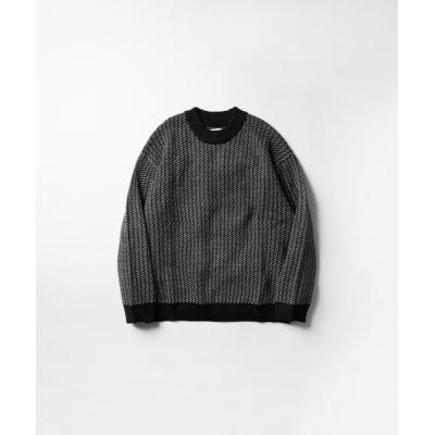Rくん　north sea clothing バーズアイニット ネイビー バーズアイクルーネックニット｜メンズファッション通販 MEN'S