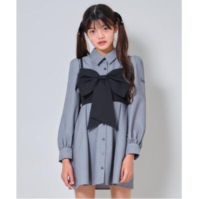 バイラビット　卒服　アンサンブル　ジャケット　ビスチェ　ブラック　150 160 ビスチェセットアップ（セットアップ） | by LOVEiT（バイ