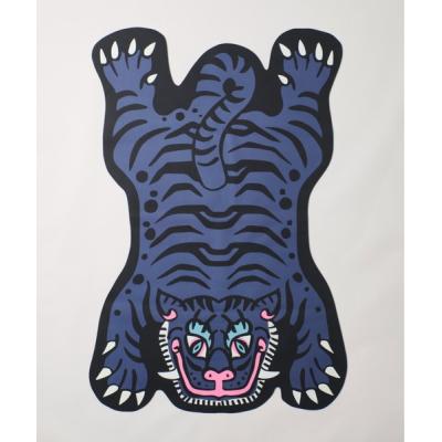 ホワイトタイガー（カーペット、ラグ、マット） | 家具、インテリア の