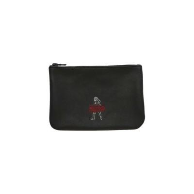 新品大人気！ヒステリックグラマー 【VIXEN LINE刺繍】レザーウォレット黒 HYSTERIC GLAMOUR - VIXEN LINE刺繍 レザーウォレット