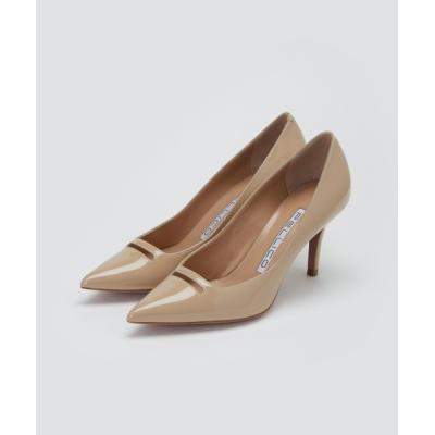 ペリーコ パンプス パイソン（レディースシューズ）（色：ベージュ系