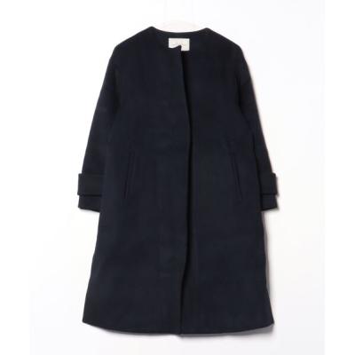 ノーカラーコート green label relaxing green label relaxing（グリーンレーベルリラクシング）の「ウール