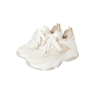 大人気モデル【美品】+diana 厚底ダッドスニーカー グリッター 足長美脚効果 diana（プラスダイアナ）の「【HIT ITEM】大人ダッドスニーカー