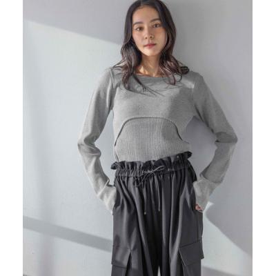 LOWRYS FARM レディースニット、セーター(色:グレー系)の商品 LOWRYS FARM レディースニット、セーター(色:グレー系)の商品