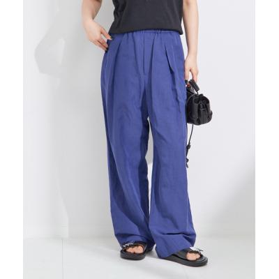 【未使用】journal standard L'essage　リネンパンツ セール】リネン2タックパンツ（スラックス）｜journal standard