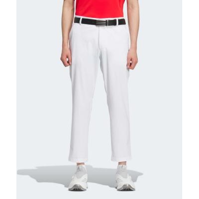 【100】春夏 アディダス ゴルフ STRETCH エンボスプリント パンツ 黒 アディダス 【ゴルフ】EX-Stretch active ツアー アンクルパンツ