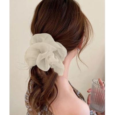 シュシュ 白（シュシュ）｜レディースヘアアクセサリー | ファッション