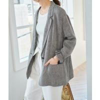 Spick＆Span ジャケット テーラードジャケット 「追加」リネン