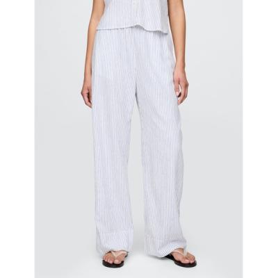 リネン ワイドパンツ（GAP／レディースファッション