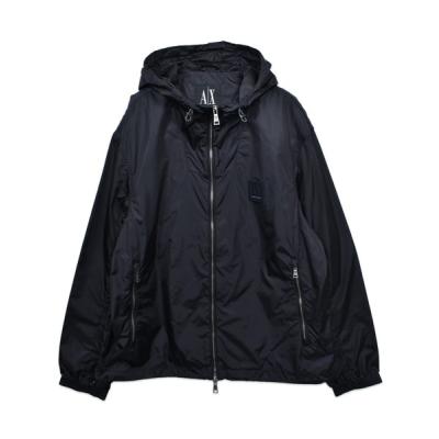 エンポリオアルマーニダークグレー フード付きマウンテンパーカー EMPORIO ARMANI トレーナー スウェット 「エンポリオ アルマーニ