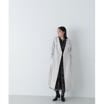 NATURAL BEAUTY BASIC レディースノーカラーコートの商品一覧 NATURAL BEAUTY BASIC レディースノーカラーコートの商品一覧