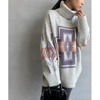 ネイティブ柄ニット（PENDLETON／レディースニット、セーター
