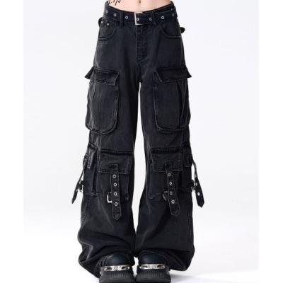 y2k ファッション（レディースカーゴパンツ）（サイズ（S/M/L）：S