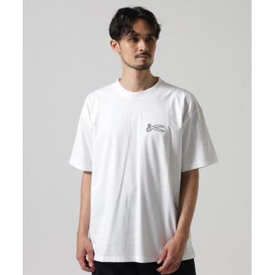 新品未使用！DENHAM デンハム　ホワイトレーベル　半袖　Tシャツ　L DENHAM（デンハム）の「DENHAM/デンハム/TOKYO CUT THE LOGO TEE