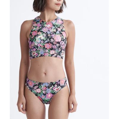 ロキシー ROXY 水着 ビキニ 花柄 M〜Lサイズ セパレート 花柄ビキニ