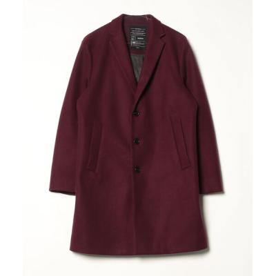 メンズ チェスターコート ワインレッドのおすすめ人気商品一覧 通販