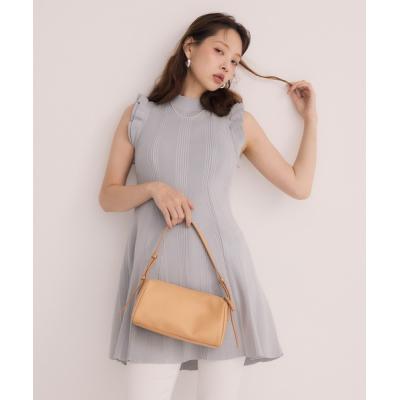 CHICWISH★フリルリブニットワンピース☆ Apuweiser-riche（アプワイザーリッシェ）の「フリルスリーブ
