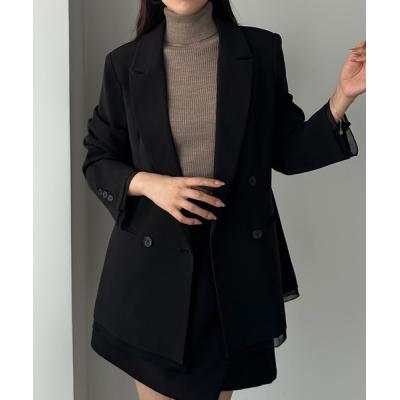 定価10万 TIBI　ティビ 肩パッド入り ジャケット 0 黒 肩パットのおすすめ人気商品一覧 通販 - Yahoo!ショッピング