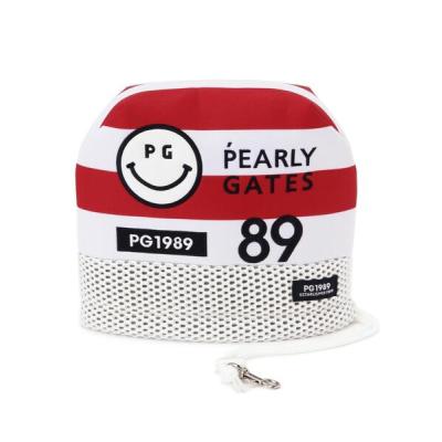 PEARLY GATES キャディバッグ（色：レッド系）｜ゴルフ用バッグ