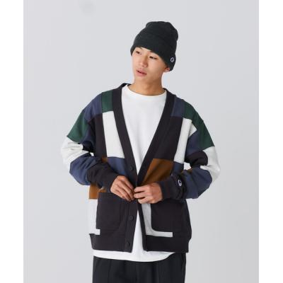 Champion メンズカーディガン（素材：綿、コットン）｜トップス