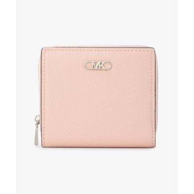 ☆新品タグ付き☆Michael Kors ピンク二つ折り財布 ✨️美品✨️MICHAEL KORS ピンク 二つ折り財布 - メルカリ