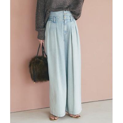ハイウエスト バギーパンツ（La boutique Bonbon）のおすすめ人気商品