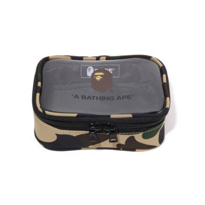 A BATHING APE ブラックジップポーチ A BATHING APE ブラック