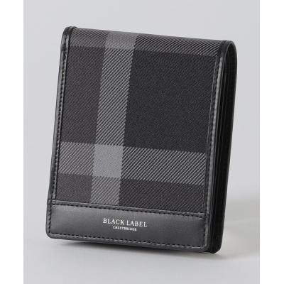 ブラックレーベルクレストブリッジ　新品未使用　M　ブラック＆グレーチェック BLACK LABEL CRESTBRIDGE(ブラックレーベル・クレストブリッジ