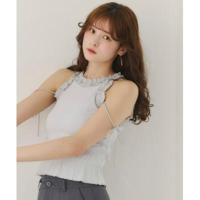 ☆美品☆TADASHI SHOJI ホルターネックトップス　フリル　サイズ4 黒 楽天市場】ホルターネック（レディースファッション）の通販