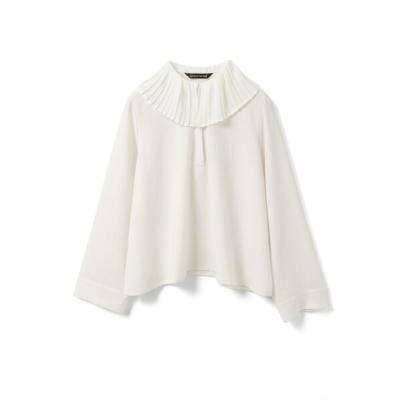 mizuiro ind プリーツカラーシャツのおすすめ人気商品一覧 通販