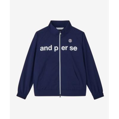 レディース（and per se／ゴルフジャケット レディース）（色：ブルー