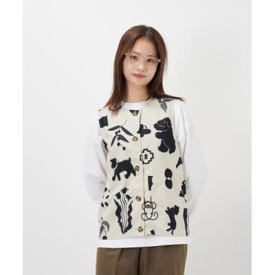 ALGONQUINS（レディースベスト、ジレ）｜トップス | ファッション の