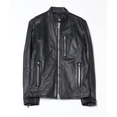 美品✨ジャックローズ 本革　レザー　ダウンジャケット 2サイズ　黒 中古・古着通販】JACKROSE (ジャックローズ) レザーダウン