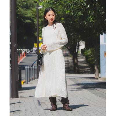 新品 PGG パイルメッシュワンピース レディース1 メッシュワンピースの