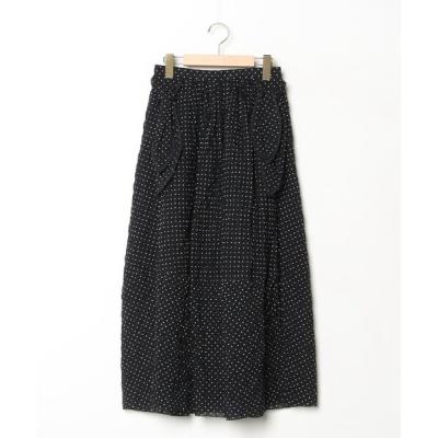 未使用タグ付き IRENE アイレネ ドッキング プリーツ ロングスカート 36 アイレネ - IRENE | Knit Pleats Skirt-Gray-36の通販 | RESTIR