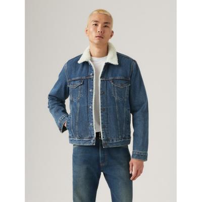 Levis リーバイス　ジャケットジージャン　Mサイズ Levi's リーバイス シェルパトラッカージャケットのおすすめ人気