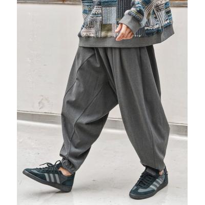 a（メンズサルエルパンツ）（色：グレー系）｜ボトムス、パンツ