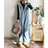 サロペット オーバーオール 前後2WAY撥水orデニムサロペット レディース