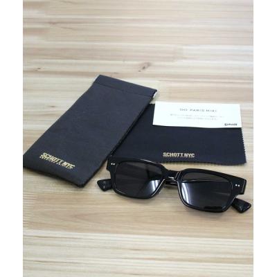 Schott ウェリントンスタイル サングラス ブラック/クリア SIDEWAY STANCE（サイドウェイスタンス）の「【SIDEWAY STANCE