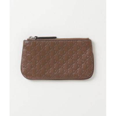 GUCCI グッチ　グッチシマ　レザー　コインケース　小銭入れ　ブラウン グッチシマ グッチ財布 GUCCI 小銭入れ カードケース メンズ