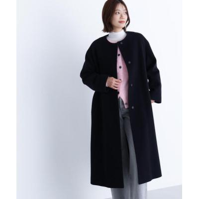 NATURAL BEAUTY BASIC レディースノーカラーコート｜コート