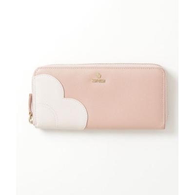 美品 箱付 MARY QUANT マリークワント 三つ折り財布 ピンク マゼンタ