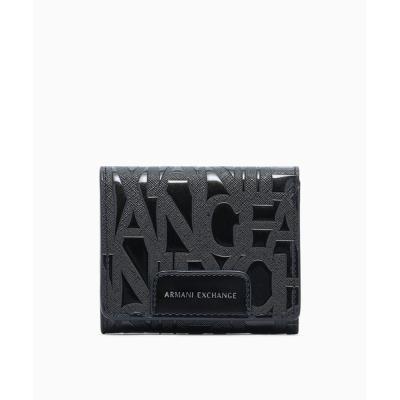 レディース❗️ブラック 三つ折り財布 A100（レディース三つ折財布）（色：ブラック系）｜財布