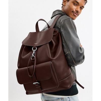 COACH メンズ レザーバックパック ブラック×ブラウン 本革リュックメンズ（COACH）のおすすめ人気商品一覧 通販 - Yahoo