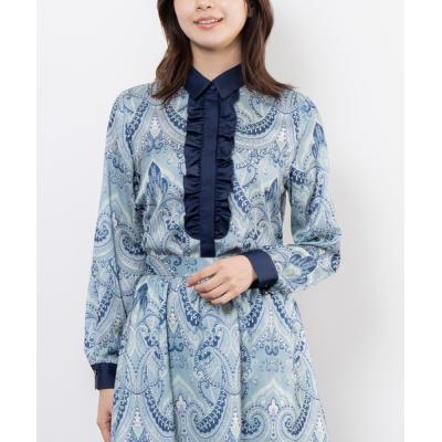 ブラウスフリル（柄：ペイズリー）のおすすめ人気商品一覧 通販