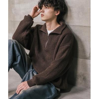 ハーフジップセーターのおすすめ人気商品一覧 通販 - Yahoo!ショッピング