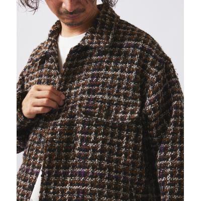 新品　メンズツイードコート　XL ブラウン Amazon.co.jp: 最新のコートパンツデザインブラウンツイード